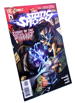 Static Shock - the new 52! Comic # 5: Plight of the Piranha! von DC Comics